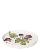 John Lewis BlissHome Fig Round Earthenware Tray 38cm- Buy online at McGrocer