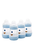 MAM Easy Start baby bottles 160ml 4-pack, imported from the UK