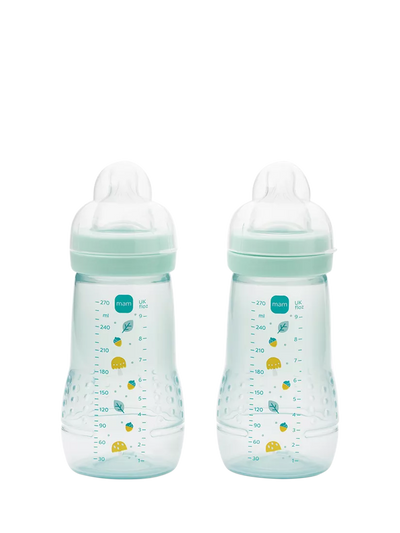 John Lewis MAM Easy Active Baby Bottles 270ml Pack of 2- Buy online at McGrocer