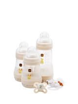 John Lewis MAM Welcome to the World Gift Set Neutral Baby Feeding and Soothing Gift Set- Buy online at McGrocer