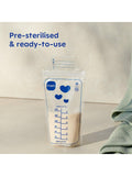 MAM breastmilk storage bags pack of 100, imported from the UK