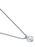 Ted Baker Sininaa crystal pendant necklace silver - British product
