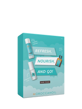 John Lewis Moroccanoil Refresh Nourish and Go Dark Tones Haircare Gift Set- Buy online at McGrocer
