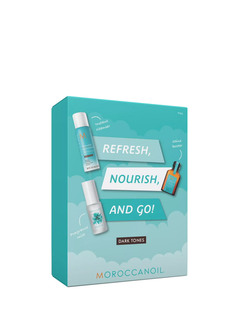 Moroccanoil dark tones haircare gift set, imported from the UK
