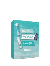 John Lewis Moroccanoil Refresh Nourish and Go Light Tones Haircare Gift Set- Buy online at McGrocer