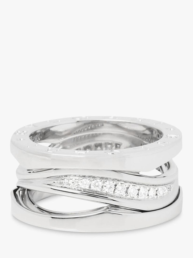 Bvlgari B.zero1 Legend Diamond ring size K, imported from the UK