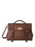 Mulberry Oversized Alexa Heavy Grain Leather Cross Body Bag