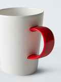 John Lewis tall bone china mug red 473ml, UK version