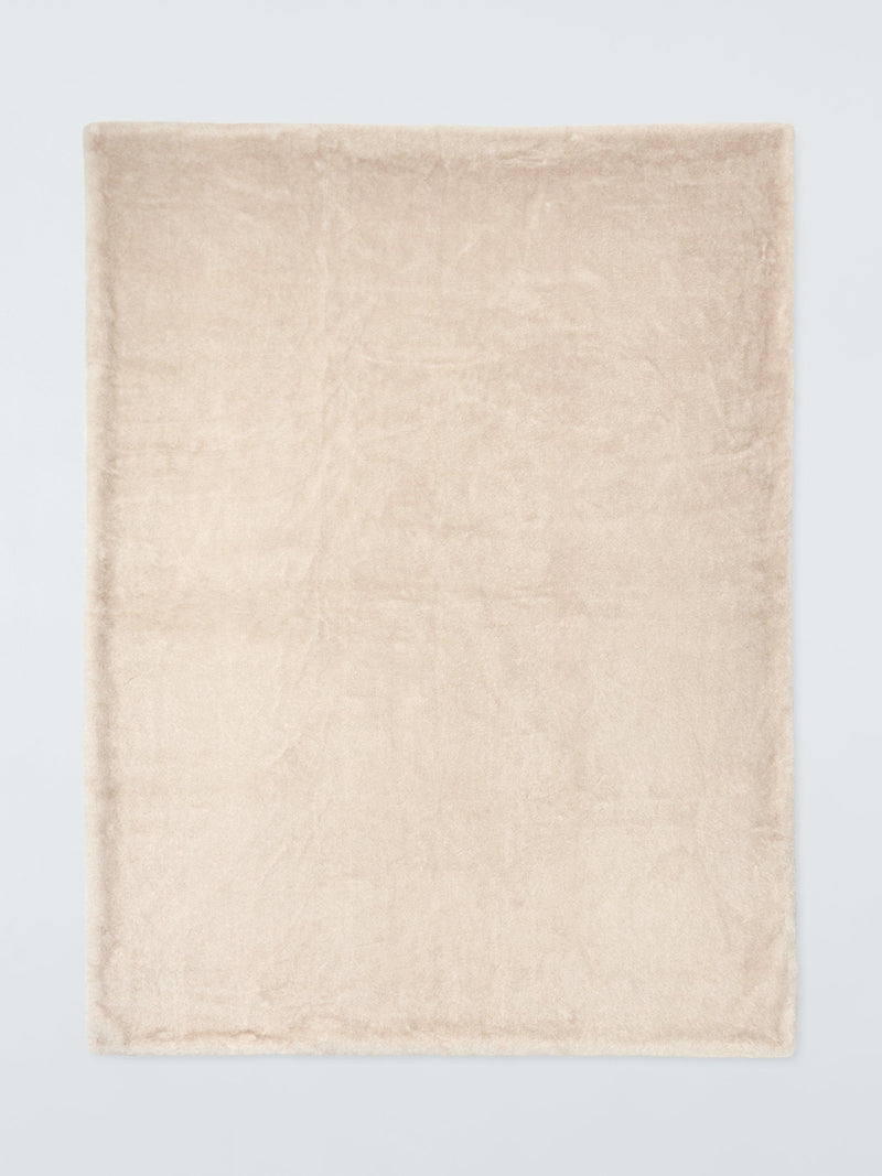 John Lewis faux fur throw champagne 200x150cm - British product