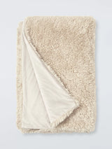John Lewis John Lewis Curly Fur Throw 200 x 150cm- Buy online at McGrocer