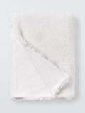 John Lewis Curly Fur Throw 200 x 150cm