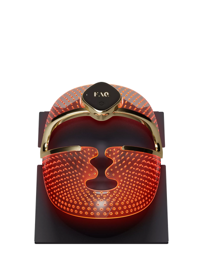 John Lewis FOREO FAQ 202 Wireless Silicone 7 LED Light + NIR Anti-Ageing Face Mask Treatment- Buy online at McGrocer