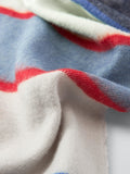 John Lewis Striped Cashmink Scarf Multi - British product