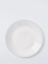 John Lewis John Lewis Heath Stoneware Side Plate, White, 21cm- Buy online at McGrocer