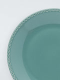 John Lewis Sanderson stoneware side plate 21cm teal, imported from the UK