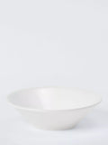 John Lewis stoneware cereal bowl 17cm white - British product