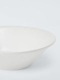 John Lewis stoneware cereal bowl 17cm white - British product