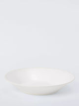 John Lewis John Lewis Heath Stoneware Pasta Bowl, 23cm, White- Buy online at McGrocer