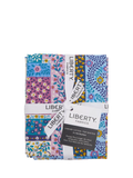 Liberty Fabrics Tudor Patchwork fat quarter fabric pack of 5 (British brand)