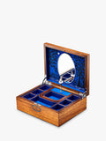 WOLF ballet walnut musical jewellery box, imported from the UK
