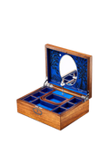 WOLF ballet walnut musical jewellery box, imported from the UK