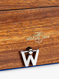 WOLF ballet walnut musical jewellery box, imported from the UK