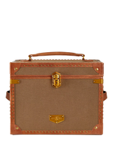 John Lewis WOLF Ida Trunk Jewellery Box, Khaki- Buy online at McGrocer