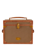 WOLF Ida trunk jewellery box khaki, imported from the UK