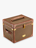 WOLF Ida trunk jewellery box khaki, imported from the UK