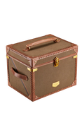 WOLF Ida trunk jewellery box khaki, imported from the UK
