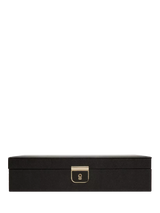 John Lewis WOLF Palermo Leather Jewellery Box Medium- Buy online at McGrocer