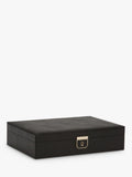 WOLF Palermo medium leather jewellery box (British brand)