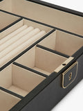 WOLF Palermo medium leather jewellery box (British brand)
