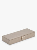 WOLF Palermo leather safety deposit box medium, UK version