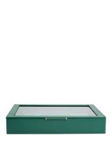 John Lewis WOLF Sophia Leather Jewellery Box with Window- Buy online at McGrocer