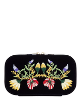 John Lewis WOLF Zoe Velvet Rectangular Travel Jewellery Case- Buy online at McGrocer
