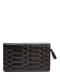 WOLF Caroline large leather jewellery portfolio - British product