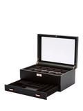WOLF Axis watch box 10 piece copper vegan leather (British brand)