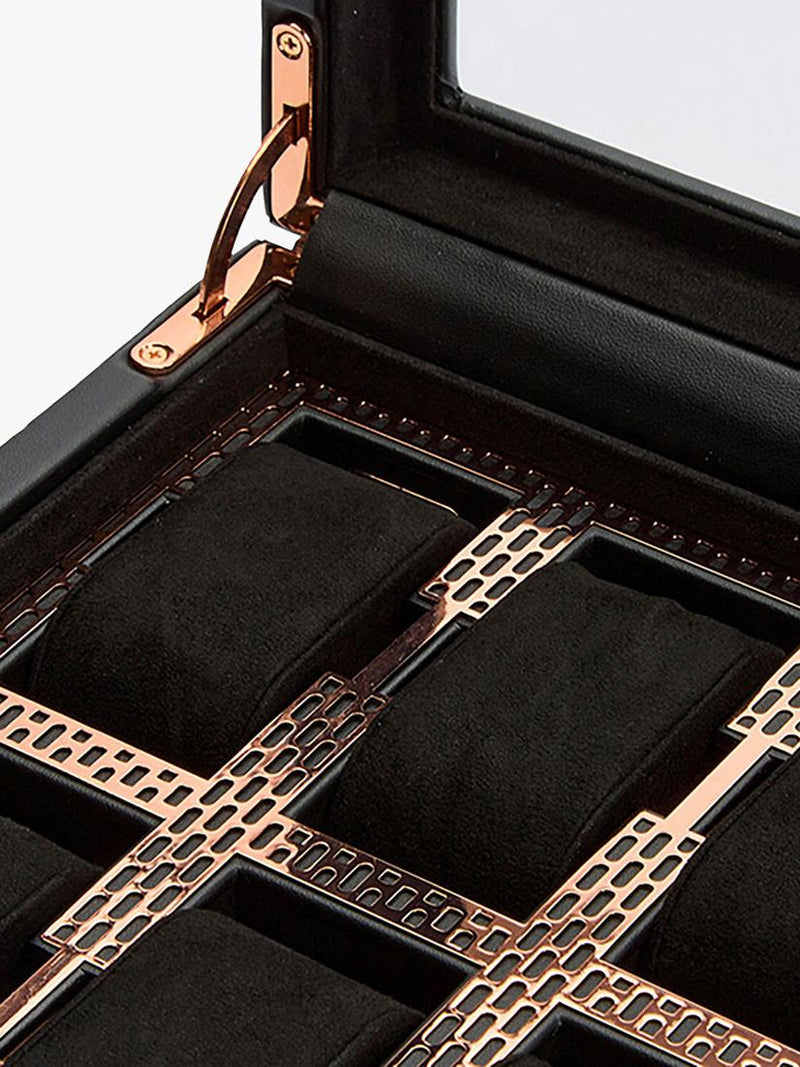 WOLF Axis 8 piece watch box (British brand)