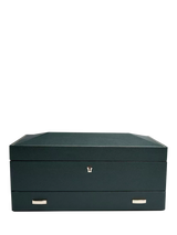 John Lewis WOLF British Racing Vegan Leather 10 Piece Watch Box- Buy online at McGrocer