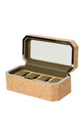 WOLF Cortica cork watch box natural - British product