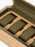 WOLF Cortica cork watch box natural - British product