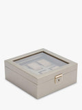 WOLF Palermo 6 piece leather watch box - British product