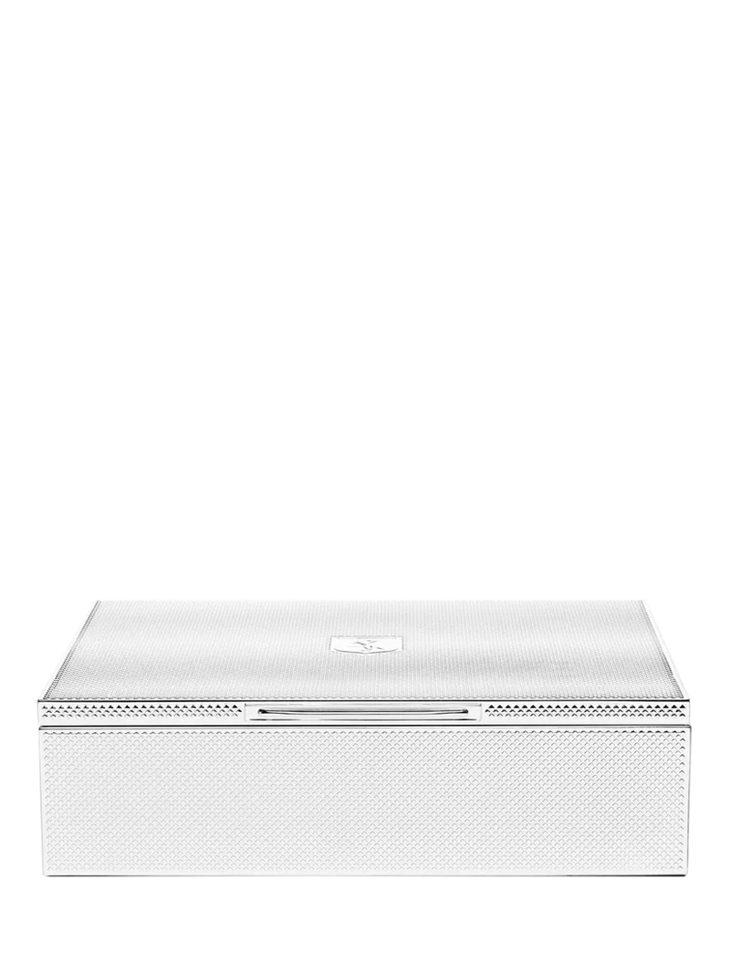 WOLF silver-plated watch and jewellery box, UK version