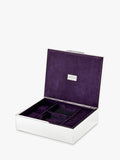 WOLF silver-plated watch and jewellery box, UK version