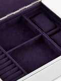 WOLF silver-plated watch and jewellery box, UK version