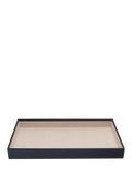 WOLF Vault vegan leather jewellery tray 1.5 inch, imported from the UK