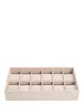 WOLF watch tray insert beige 12 piece (British brand)