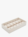 WOLF watch tray insert beige 12 piece (British brand)