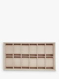 WOLF watch tray insert beige 12 piece (British brand)